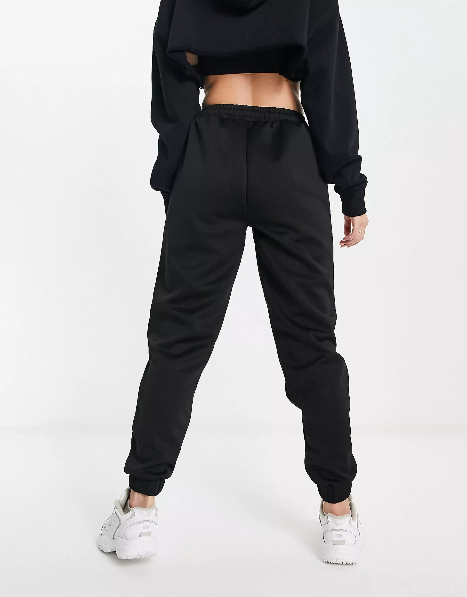 VAI21 co-ord cuffed joggers with seam in black | ASOS (Global)