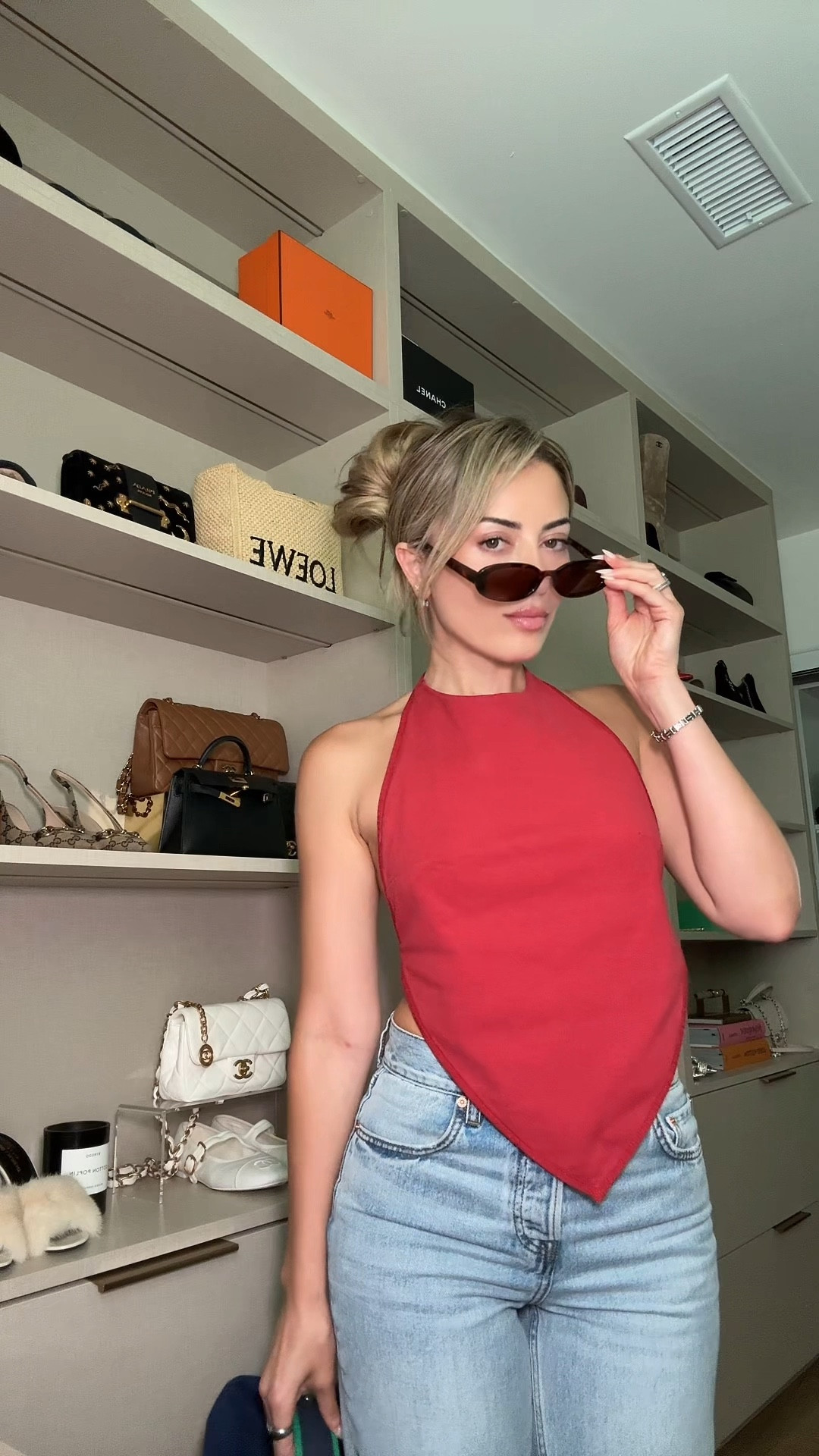 Outfit of the Day. Love this Zara top! 

#LTKStyleTip #LTKSummerEdit