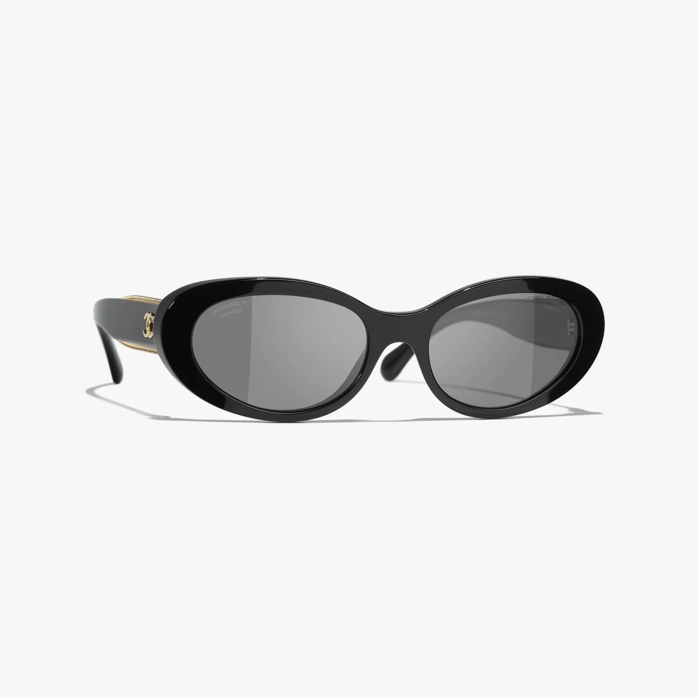 Sunglasses: Oval Sunglasses, acetate — Fashion | CHANEL | Chanel, Inc. (US)
