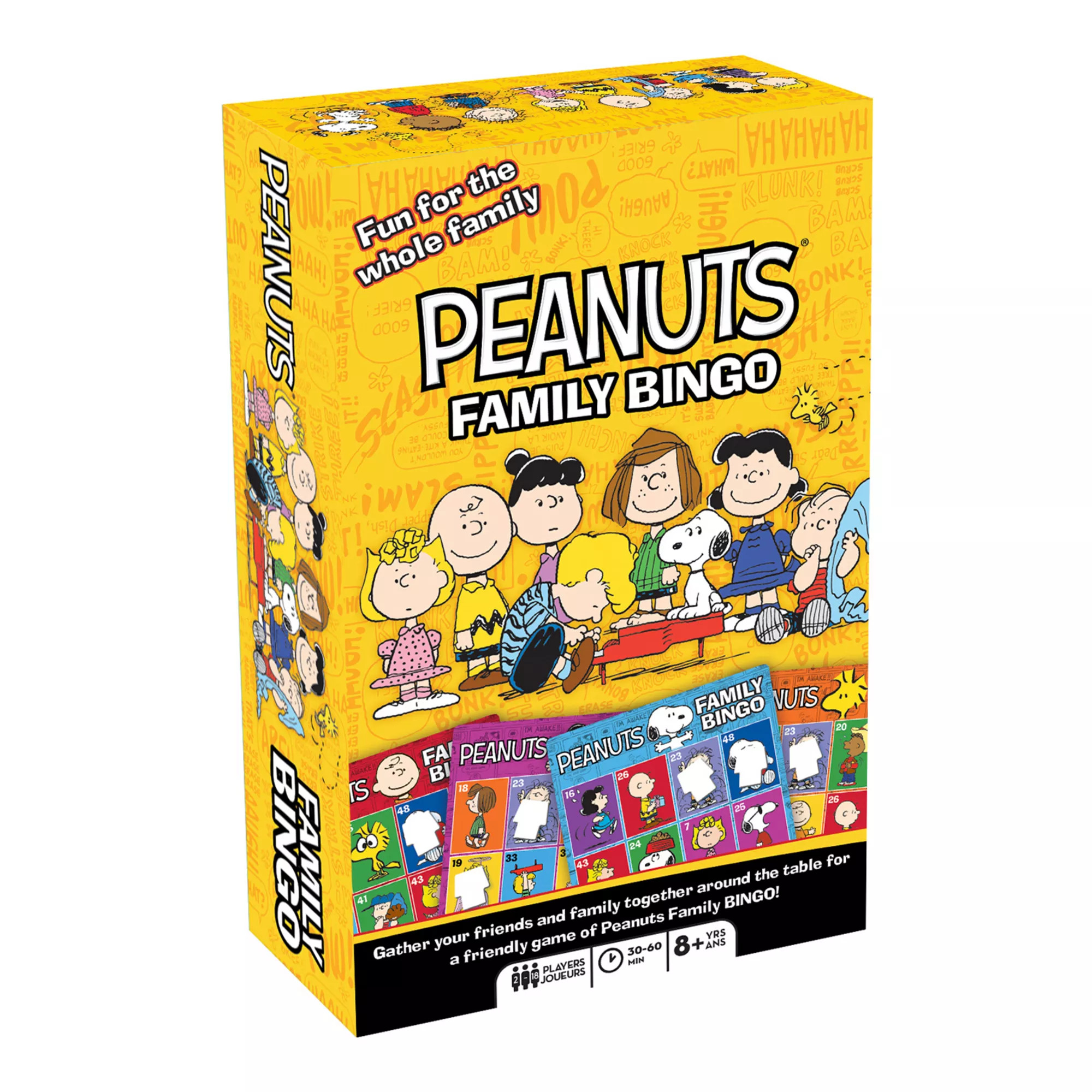 Peanuts Family Bingo Card Game | Kohl's