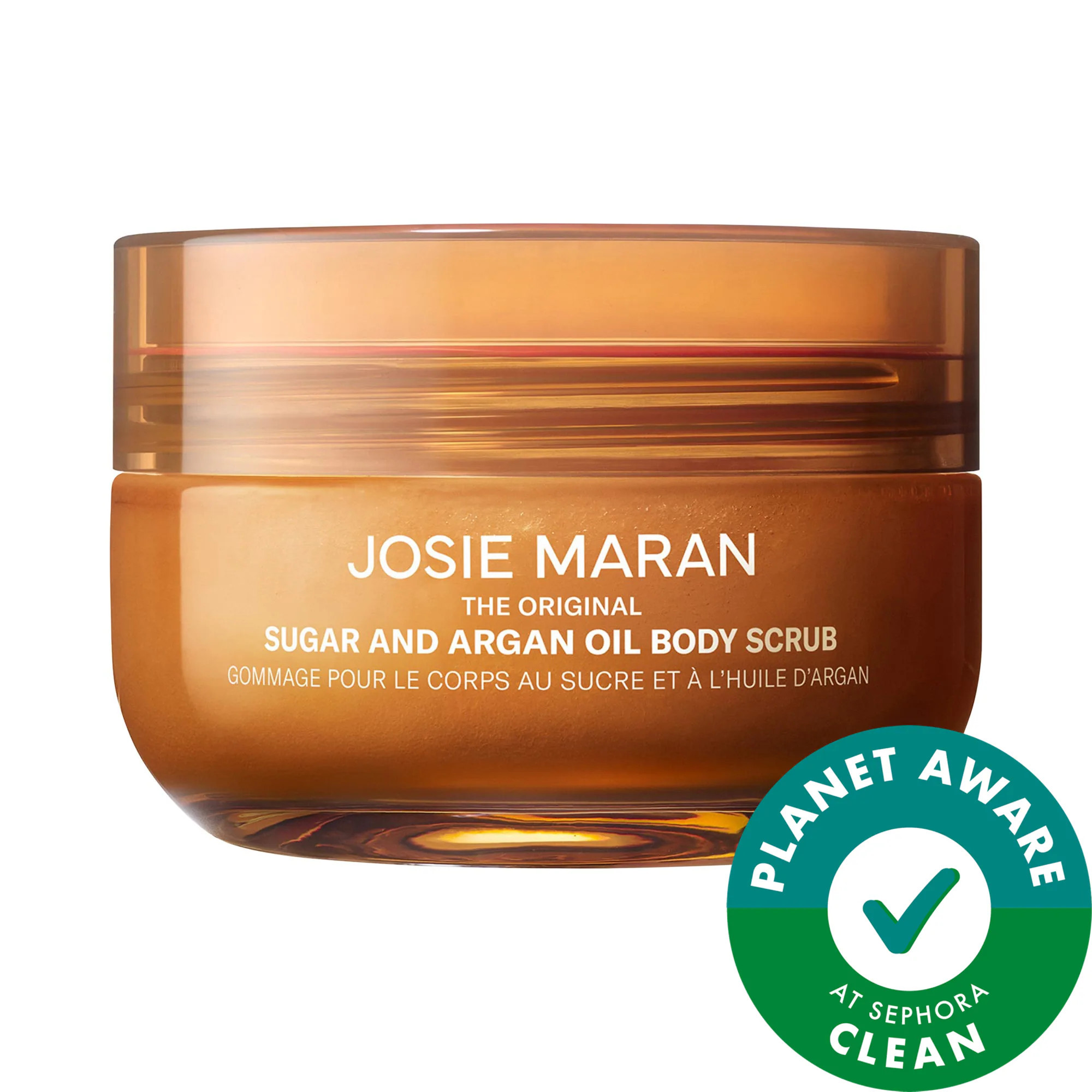 Josie Maran Bohemian Fig - Argan Oil + Sugar Balm Refillable Exfoliating Body Scrub Jar 6 oz | Sephora (US)