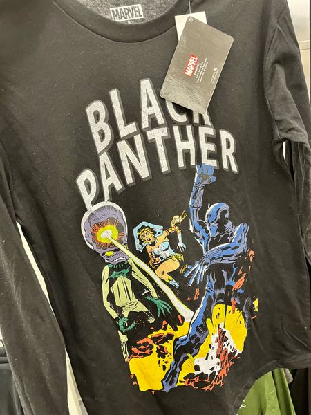 Black Panther Tee in Men’s section on clearance! $14.99