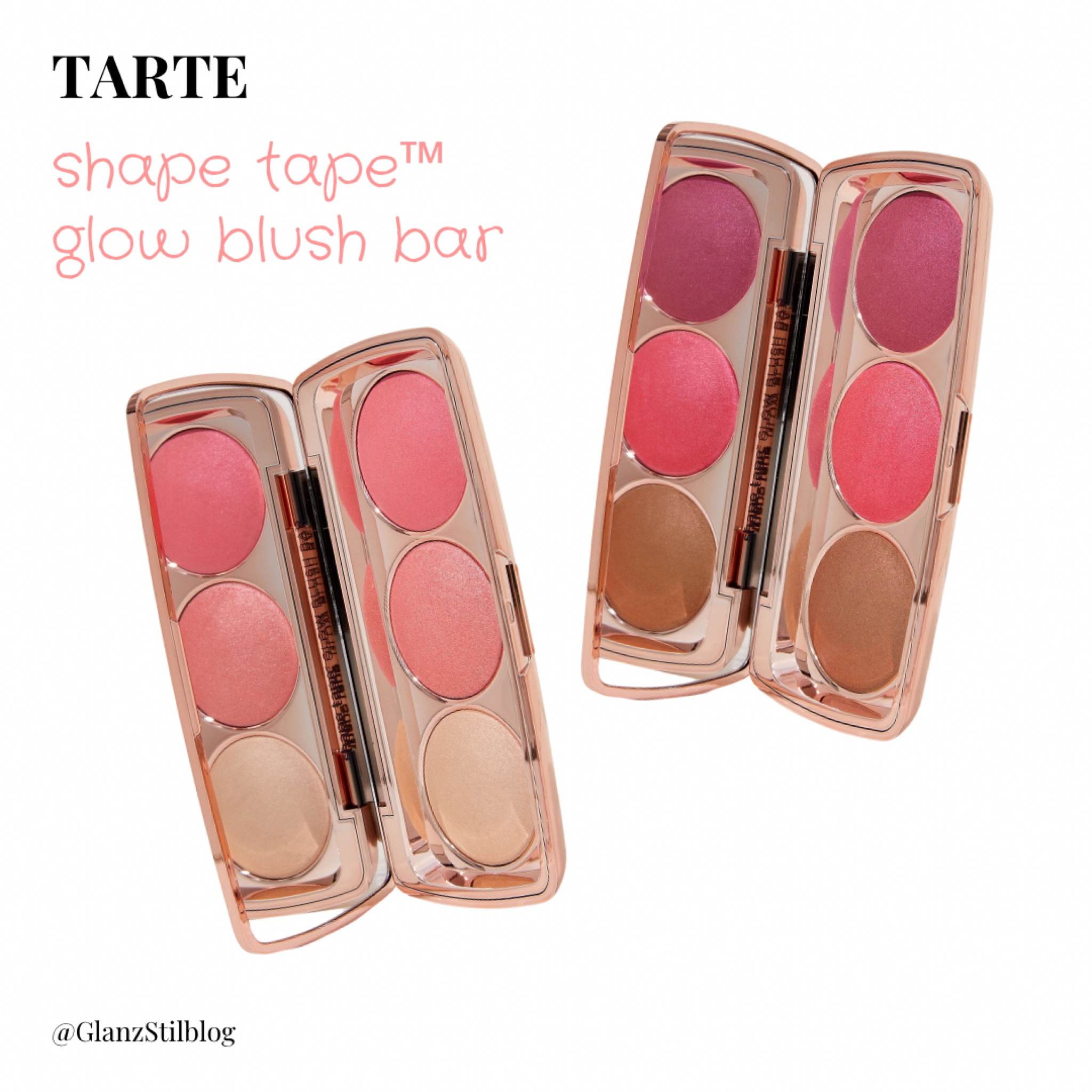 Tarte shape tape™ glow blush bar ist jetzt erhältlich. Die Palette ist in 2 Farben erhältlich: „The Rose Bar“ und „The Berry Bar“
#tarte #blush

#LTKbeauty
