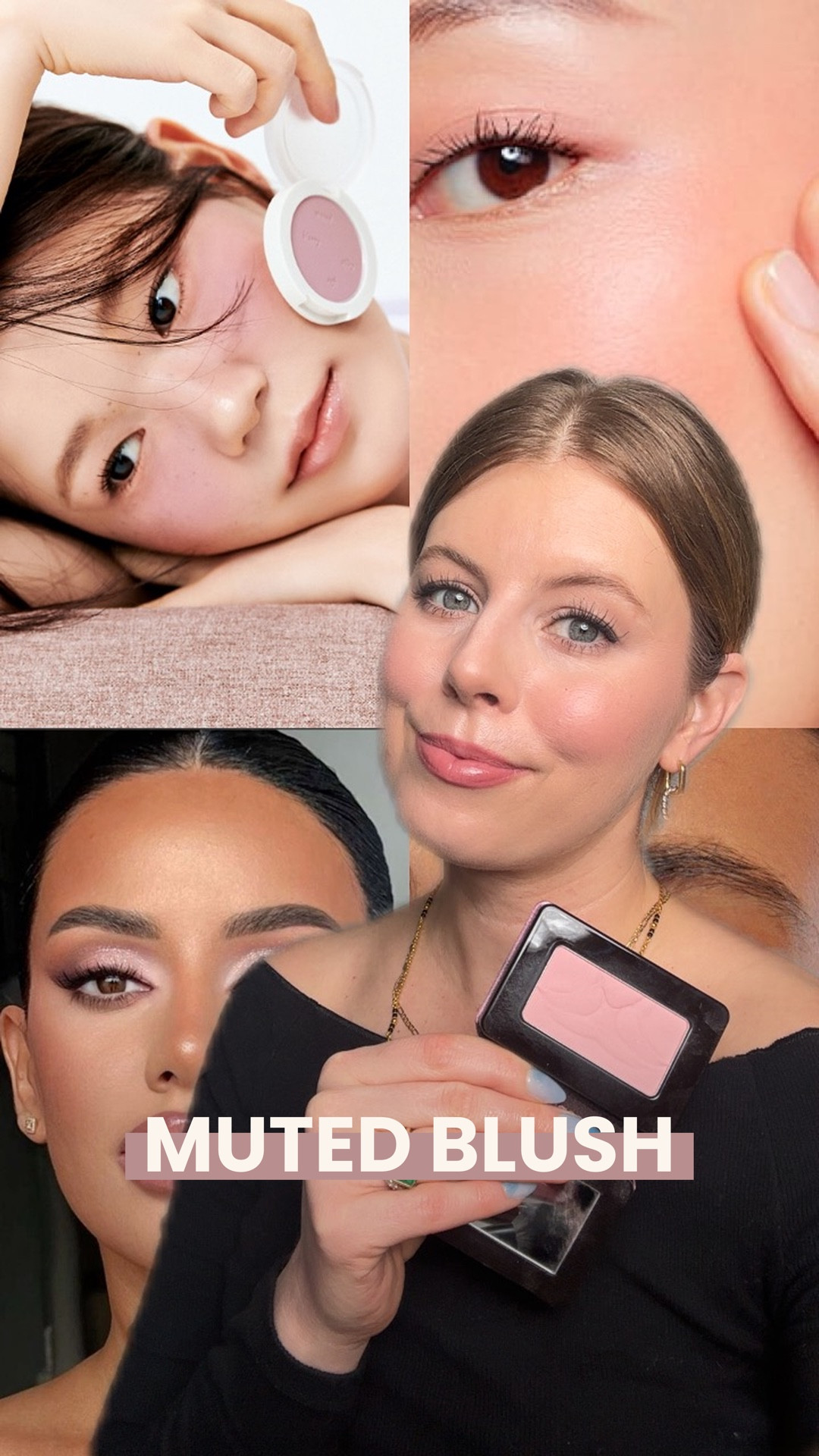 It used to be SO hard to find muted blushes. I'm glad brands are finally coming around!

To pick the best shade, choose something that is in alignment with your undertone. Because I have cool neutral skin, I go for muted mauves and soft, cool pinks like the one I am using in the video.

All of my other 'muted blush' recommendations can be found in my LTK through the link in my bio!