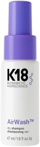K18 AirWash™ Dry Shampoo, Non-Aerosol, Balances Scalp & Controls Excess Oil Production | Amazon (US)
