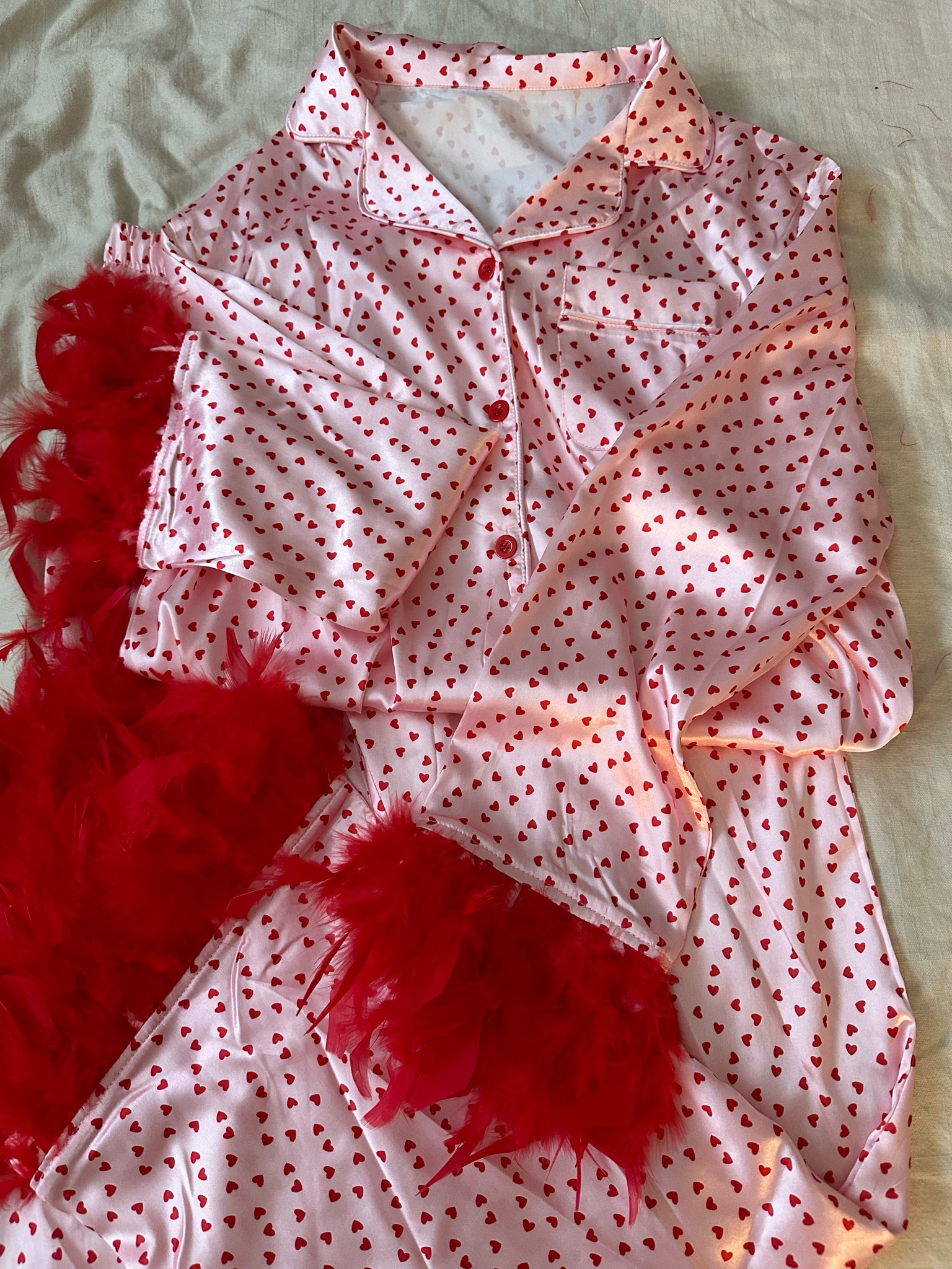The cutest Valentine’s Day pj’s 💌 thank you Amazon! 

#LTKSeasonal #LTKfindsunder100 #LTKGiftGuide