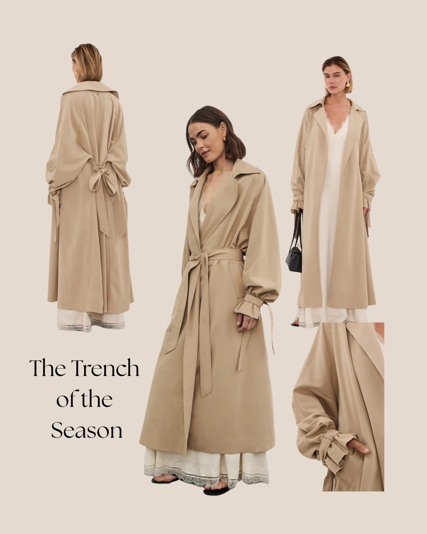 This is my pick for the trench of the season! The details are just divine! The cuffs got me good 🤎

#LTKaustralia #LTKautumn #LTKmidsize