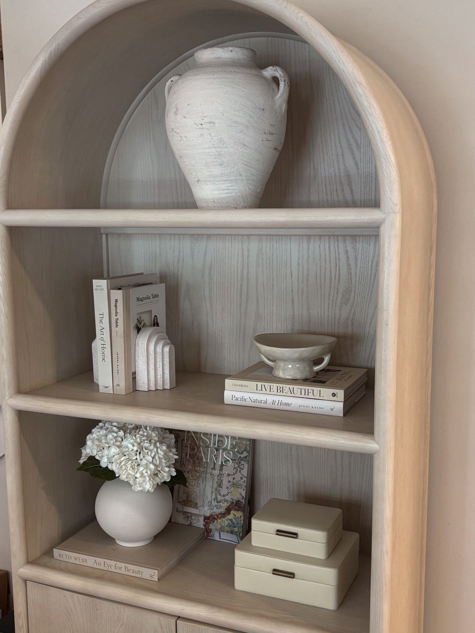 Spring shelf decor 🤍 a lot is from Amazon!

#LTKHome