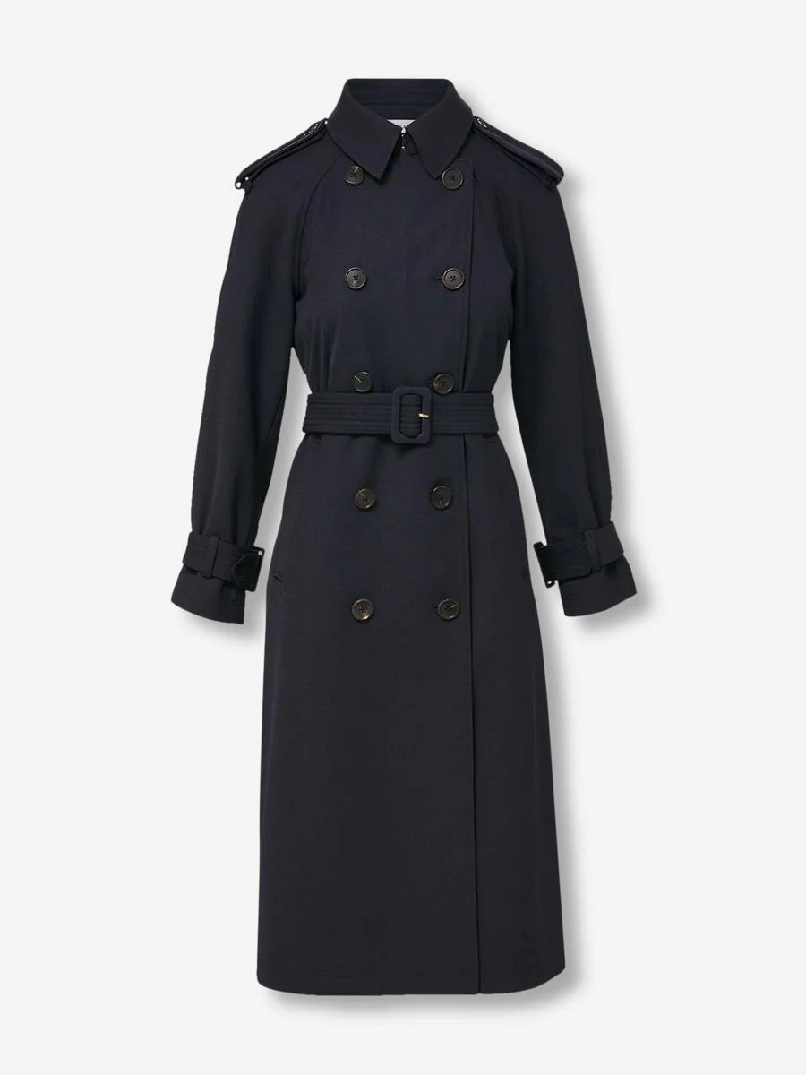 Veronica Beard Conneley Crossed Trench Coat | Baltini