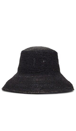 Chic Crochet Bucket Hat in Black | Revolve Clothing (Global)