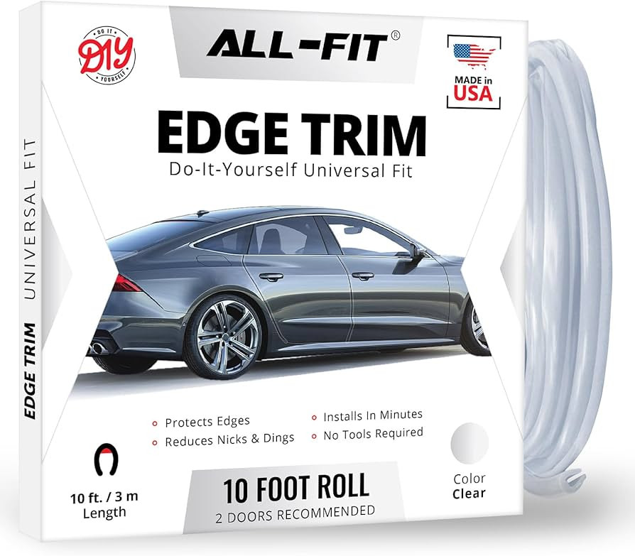 All-Fit Automotive Car Door Edge Protector – Universal DIY Edge Trim to Prevent Scratches & Din... | Amazon (US)