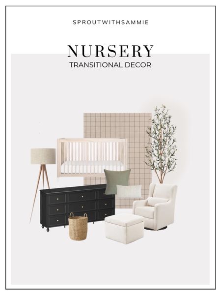 Nursery | Transitional decor for the modern aesthetic baby bedroom 

#baby #nursery #neutraldecor 

#LTKbaby #LTKfamily #LTKhome