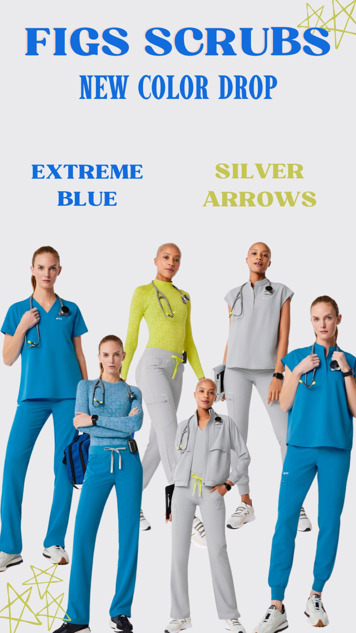 FIGS Scrubs dropped new colors! These are my absolute favorite scrubs and the only brand I buy from! Loving these fun, bright new colors! 

FIGS / Scrubs / Nurse / Hospital 

#LTKstyletip #LTKworkwear #LTKfindsunder50