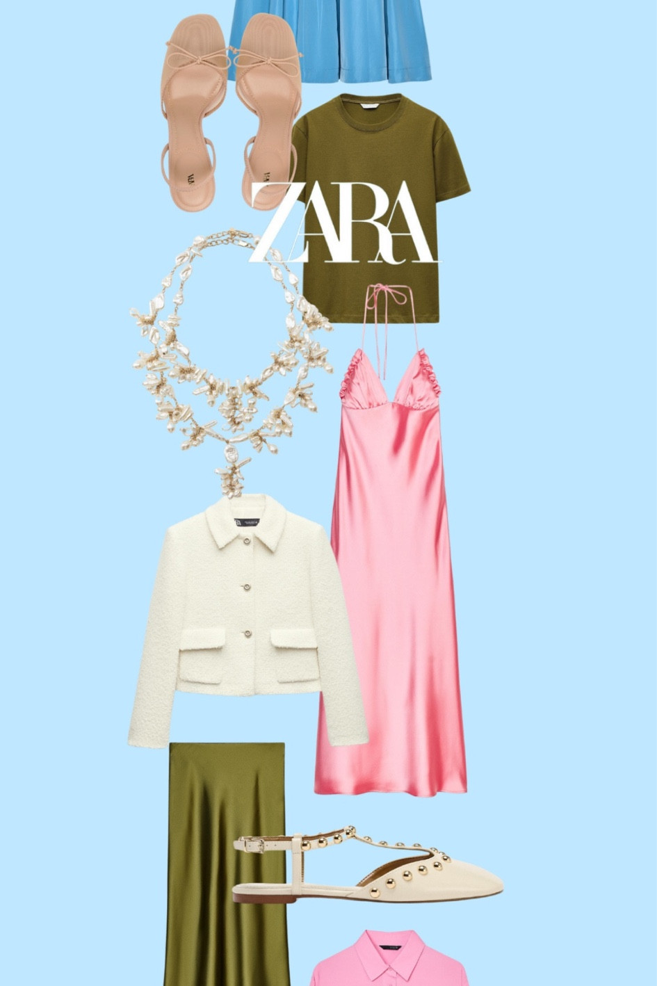 Favorite ZARA new arrivals. Loving this color combination for spring! 

#LTKFindsUnder100 #LTKShoeCrush #LTKFindsUnder50