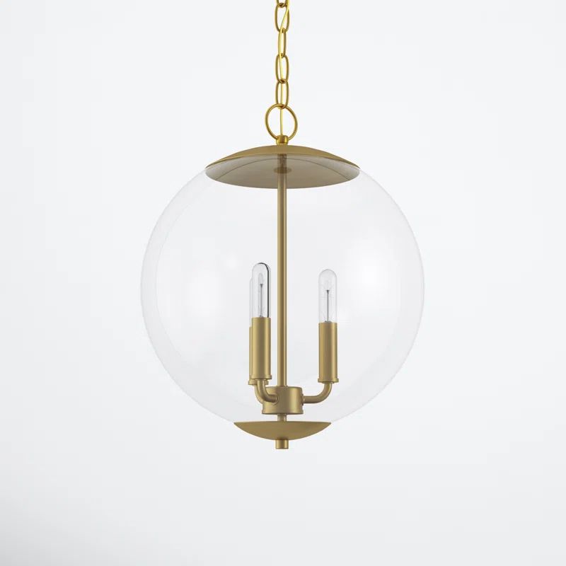 Patterson 3 - Light Dimmable Globe Chandelier | Wayfair North America