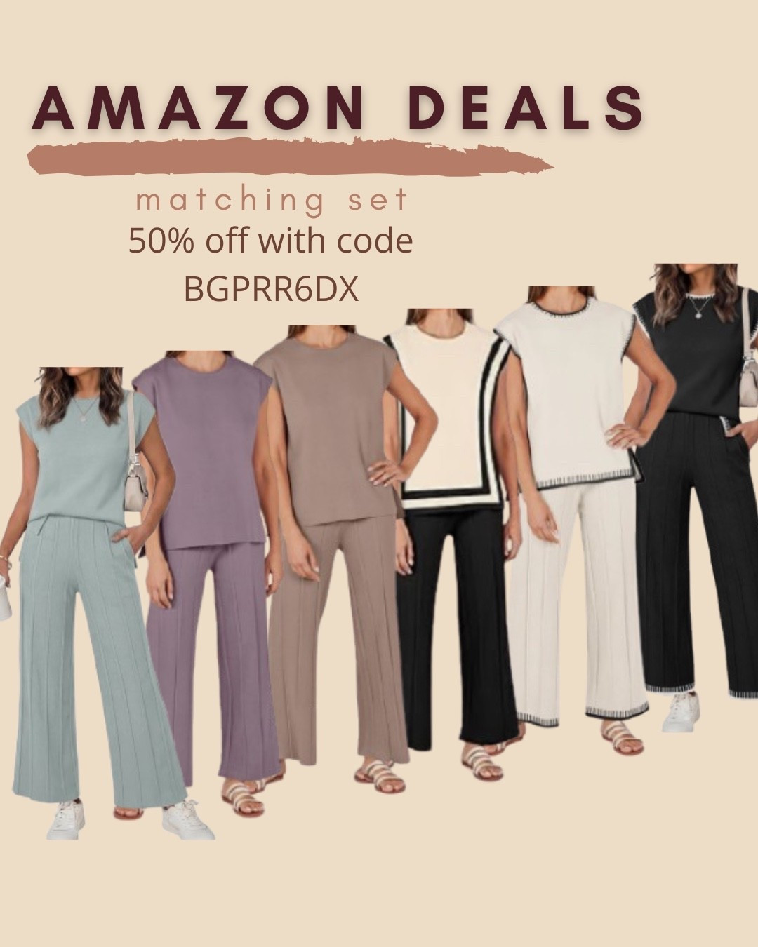$20 ends 7/3

Amazon set
Amazon fashion
Amazon deals
Lounge set
Comfy outfit

#LTKSaleAlert