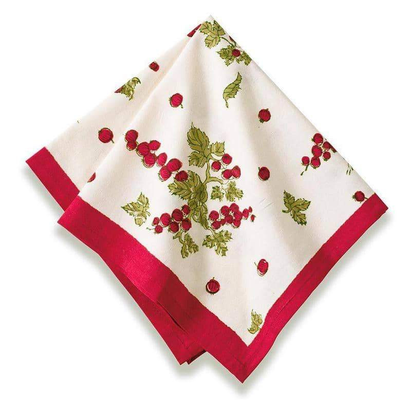 Gooseberry Napkins, Set of 6 | Couleur Nature
