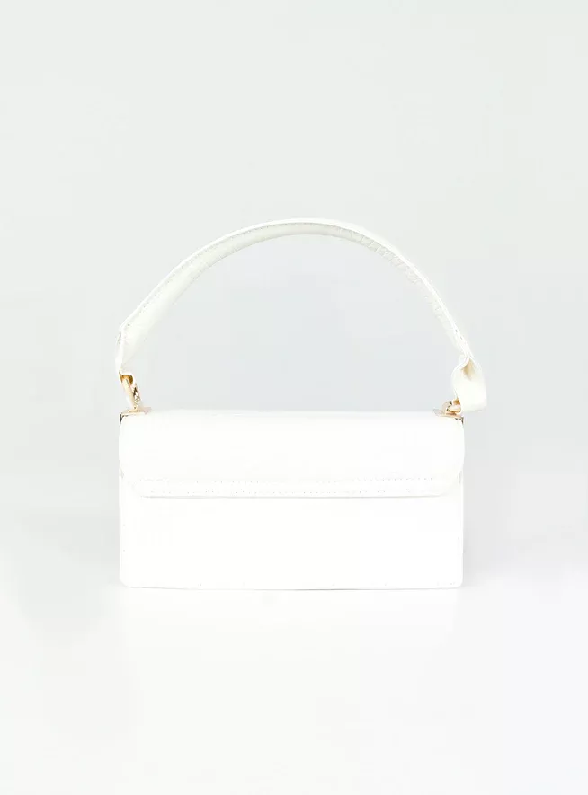 Kiser Shoulder Bag White