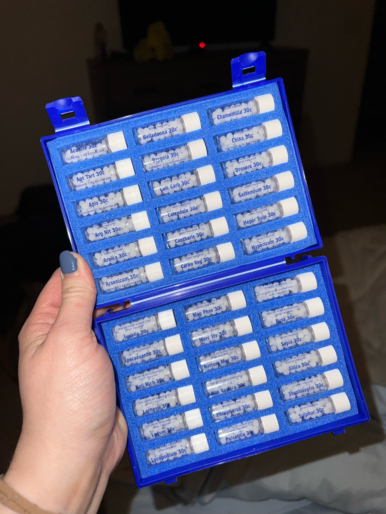 Homeopathic medicine! 