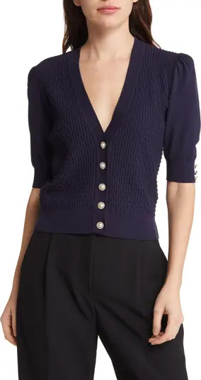 Charess Short Sleeve Cardigan | Nordstrom