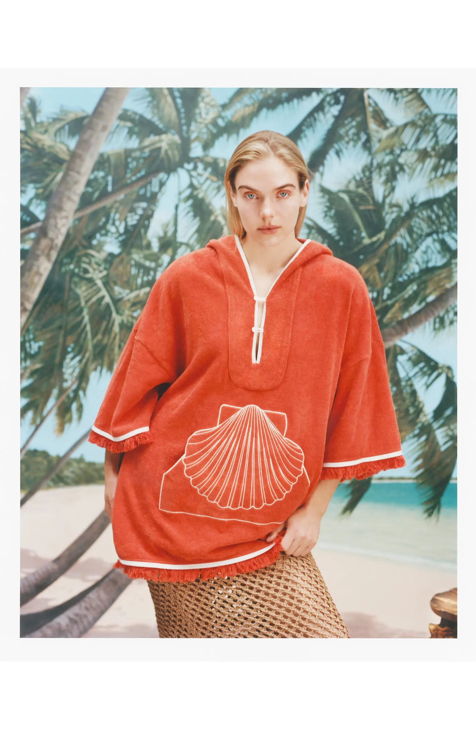 'Scallop' Beach Towel Top | Nordstrom