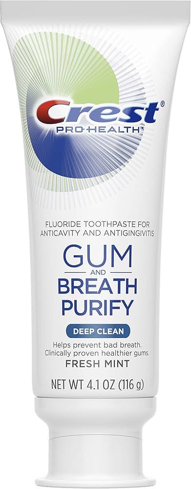 Crest Gum & Breath Purify Deep Clean Toothpaste, 4.1 oz (Pack of 3) | Amazon (US)