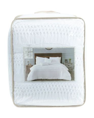 5pc Sanya Textured Comforter Set | TJ Maxx