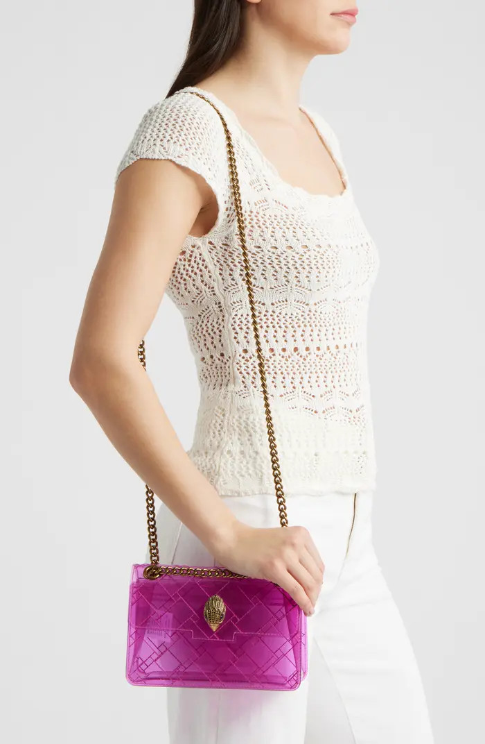 Mini Kensington Vinyl Convertible Clear Crossbody Bag | Nordstrom