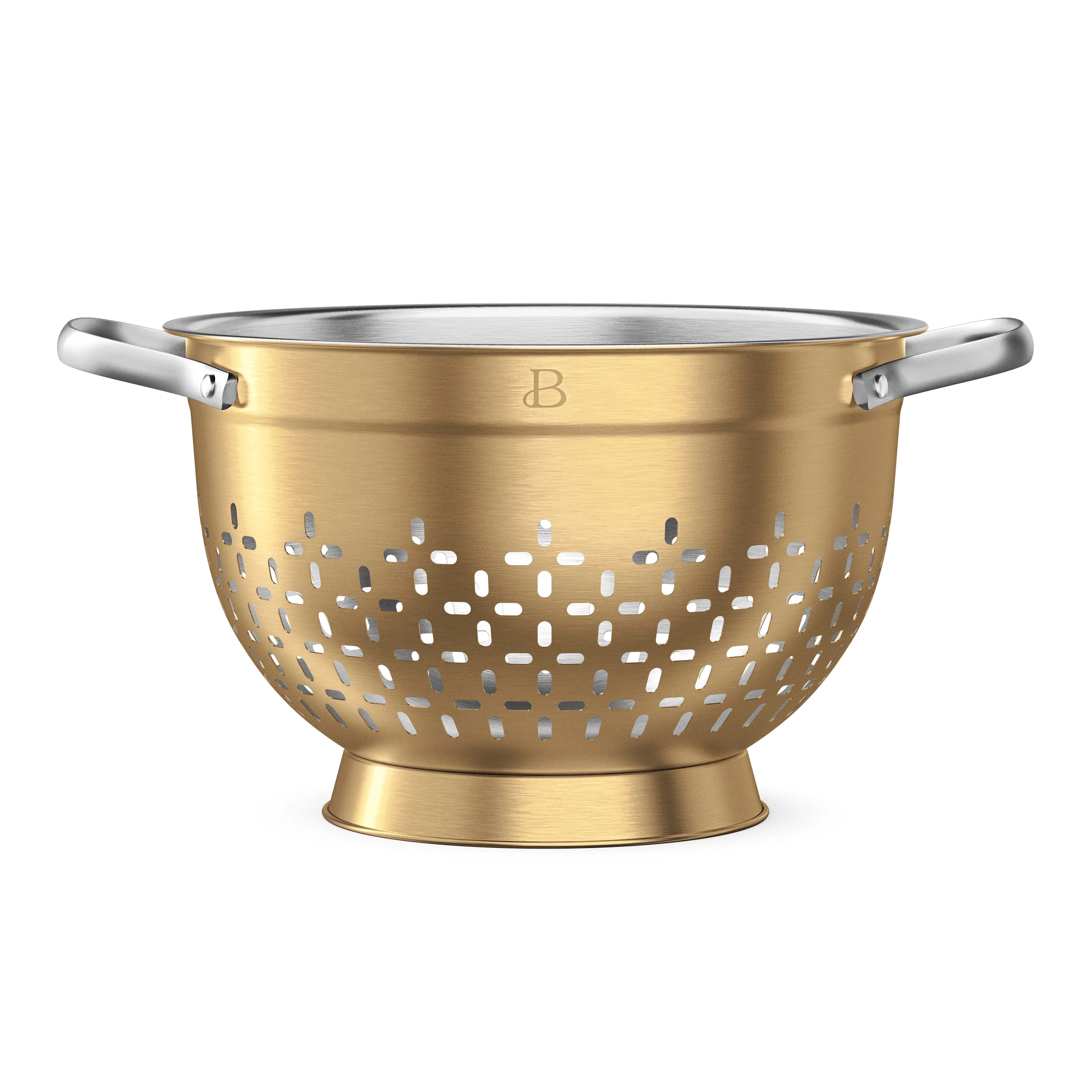 Beautiful 4.5 QT Stainless Steel Colander by Drew Barrymore - Walmart.com | Walmart (US)