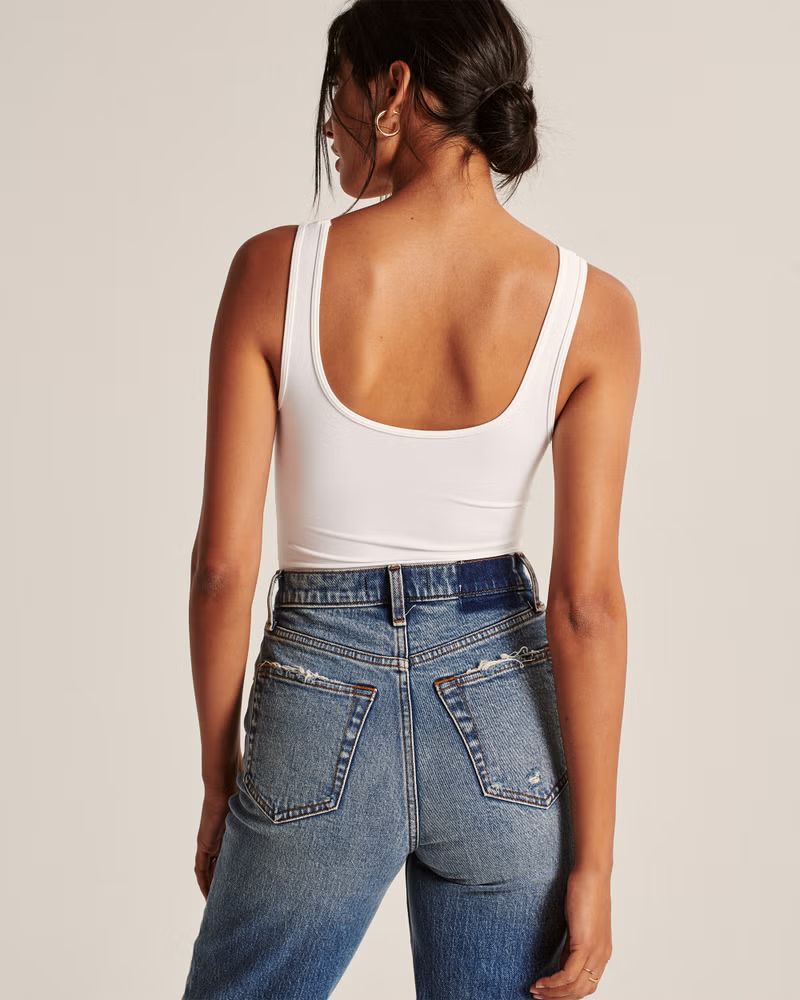 90s Seamless Tank Bodysuit | Abercrombie & Fitch (US)