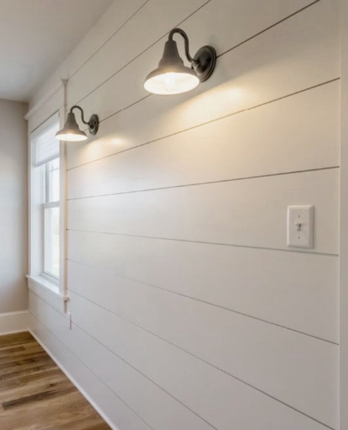 Would you do shiplap on your main master wall with a window? Here’s my ideas on how to create a nice mix of modern and country & classy! #home #decor #inspohome #homeinspo 

#LTKFamily #LTKHome #LTKStyleTip