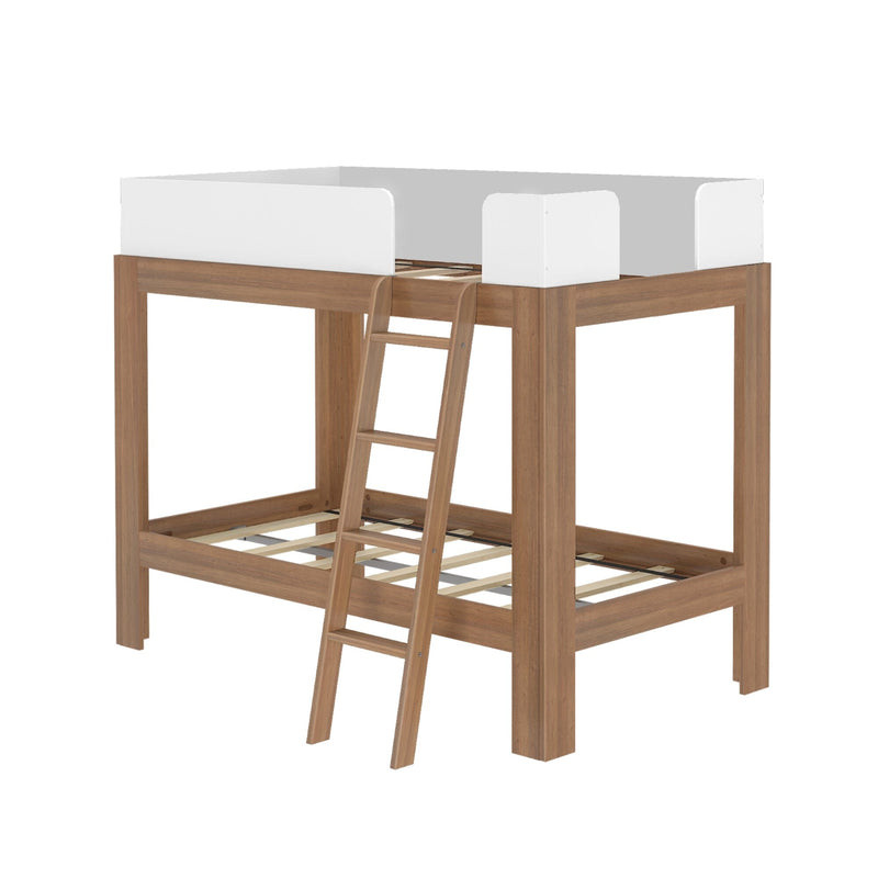 Mid-Century Modern Twin Over Twin Bunk Bed | max & lily