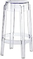 Amazon.com: Modway Casper Modern Acrylic Counter Bar Stool in Clear - Fully Assembled: Kitchen & ... | Amazon (US)