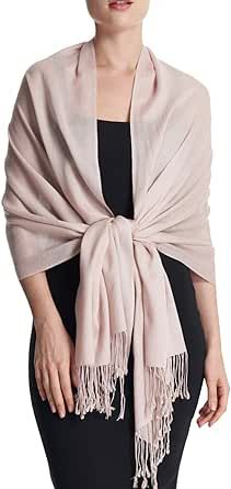 Women's Scarf Pashmina Silky Soft Shawls Wraps Stole for Evening, Wedding and Gift | Amazon (US)