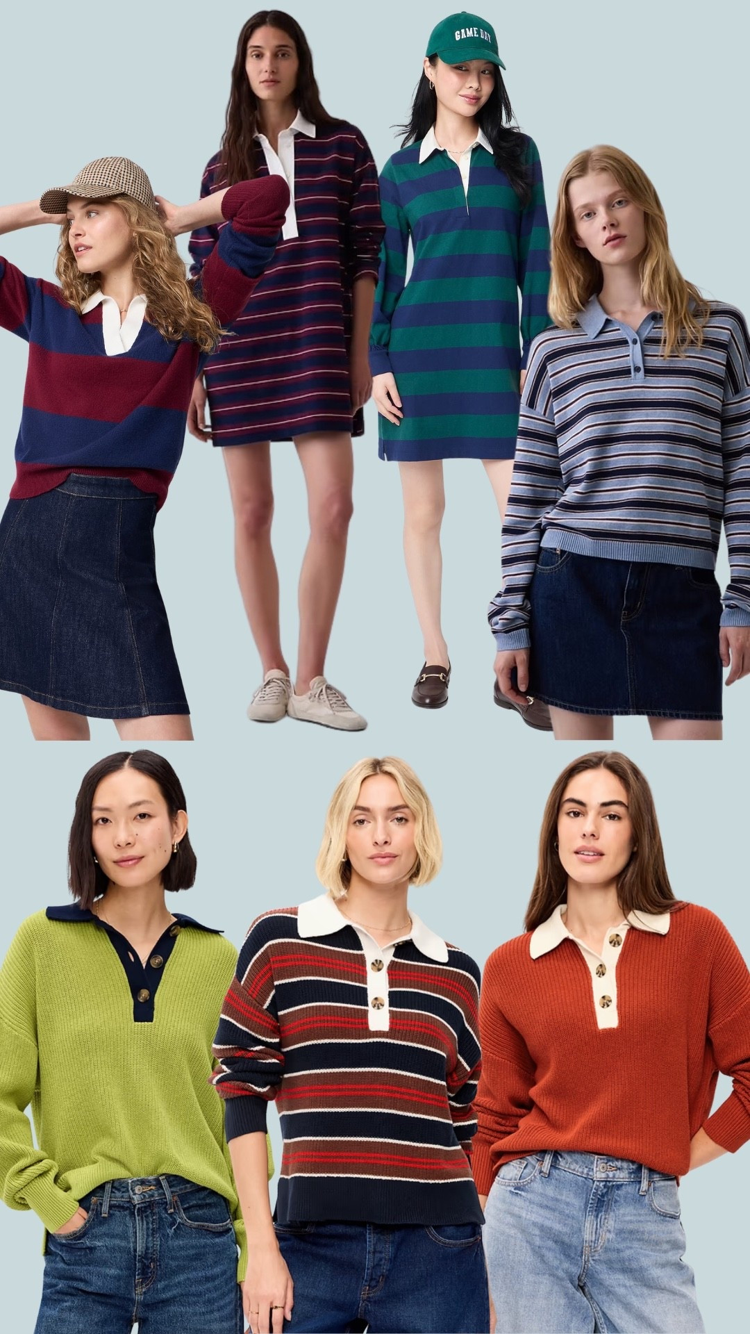Rugby is a big trend for fall!

#LTKSeasonal #LTKootd