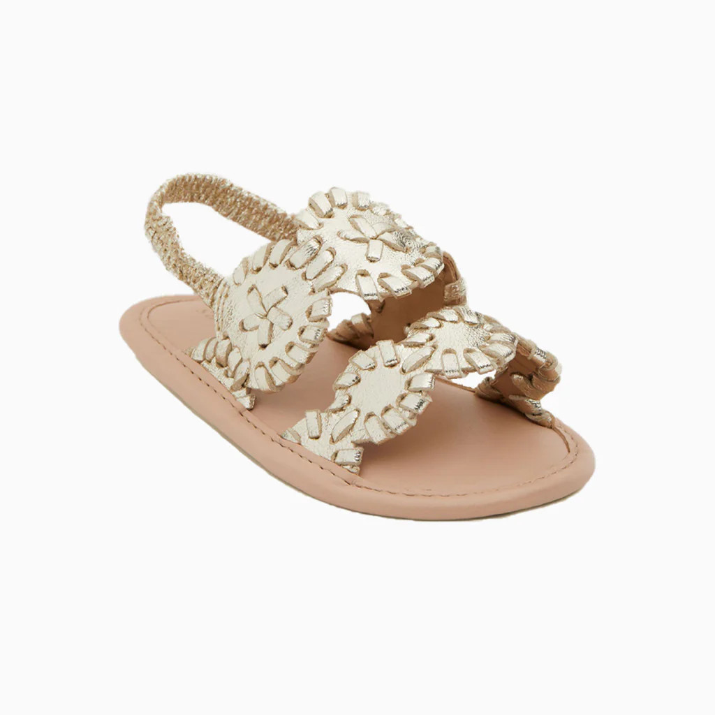 Baby Lauren Sandal - Platinum | Jack Rogers