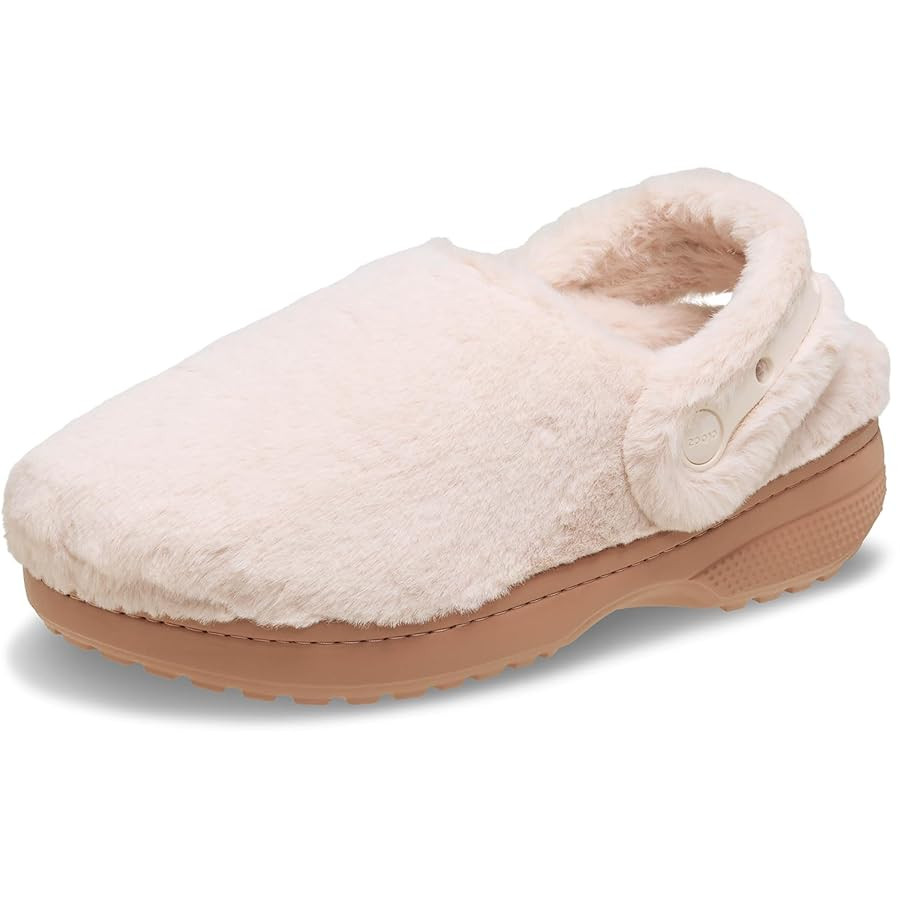 Crocs Unisex-Adult Classic Unfurgettable Clogs, Fuzzy Slippers | Amazon (US)