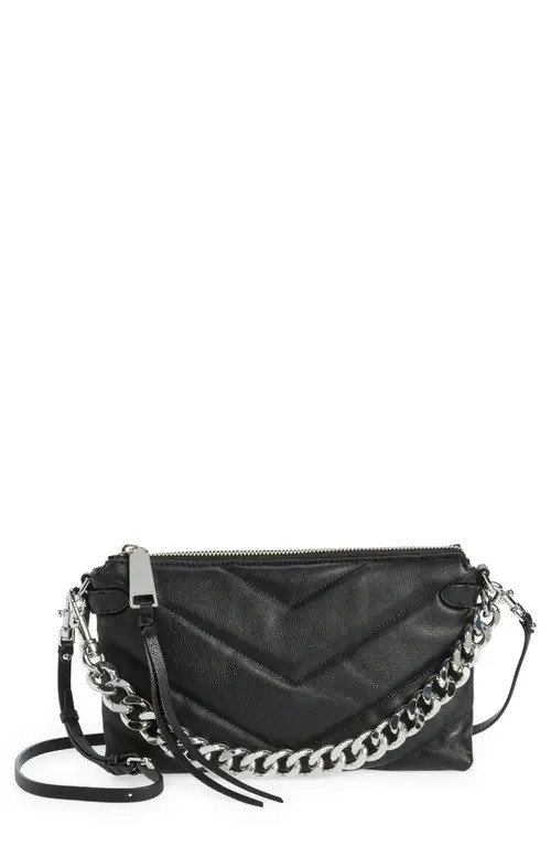 Rebecca Minkoff Medium Edie Maxi Crossbody in Black at Nordstrom | Nordstrom
