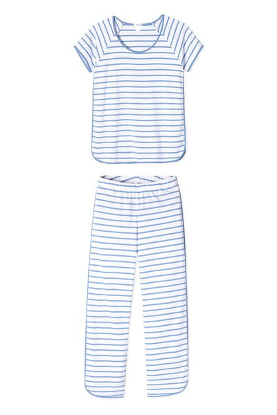 Pima Short-Long Set in Bistro | LAKE Pajamas