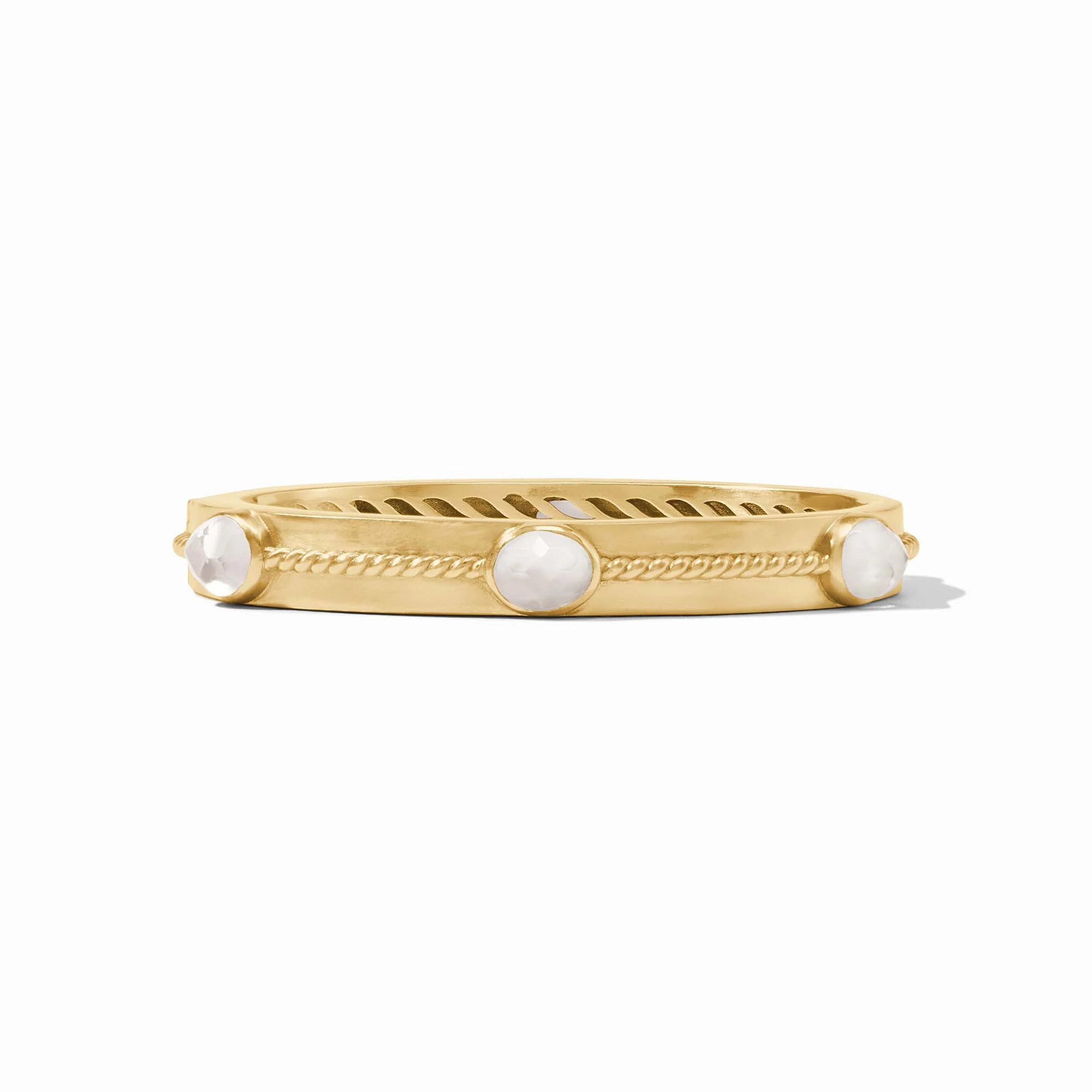 Nassau Stone Hinge Bangle Bracelet | Julie Vos | Julie Vos
