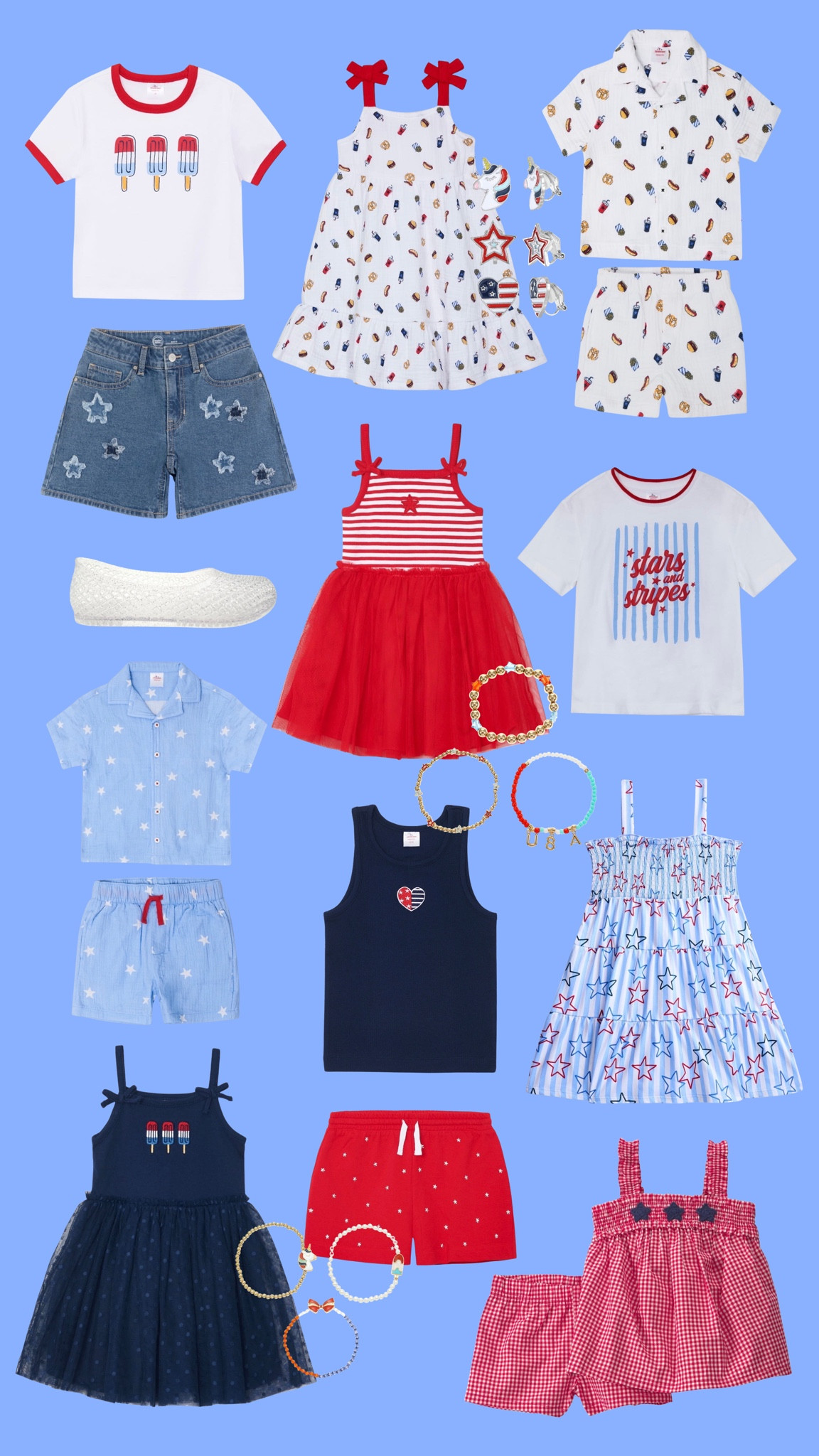 Fourth of July kids finds!

#fourthofjuly #july4 #4thofjuly #kids #boys #girls #toddler #ootd #walmart

#LTKKids #LTKBaby #LTKSeasonal