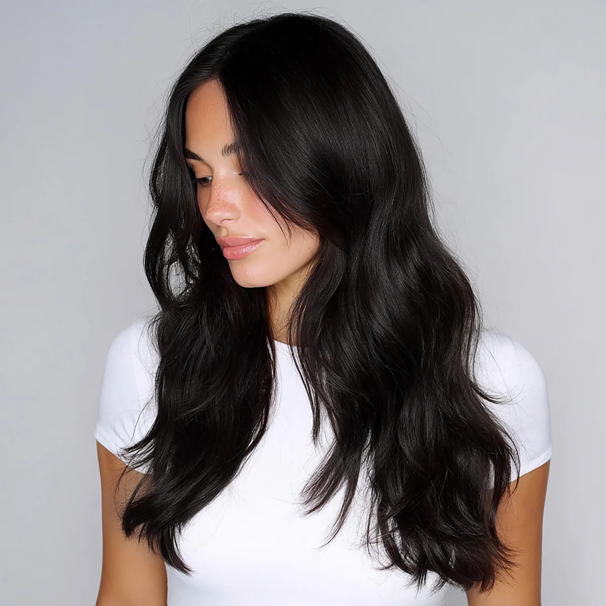 Silk Seam Clip-In, Off Black| Bellami Hair | Bellami Hair