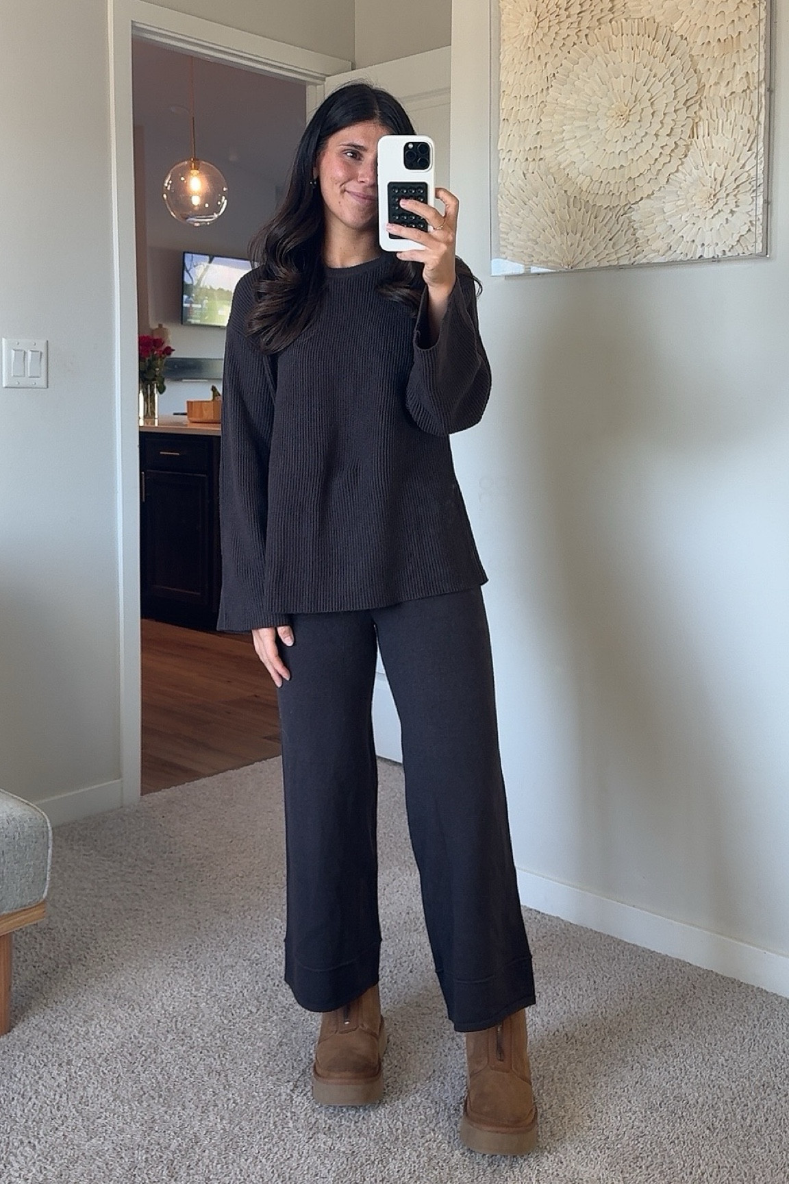 My fav matching set from Amazon!! Wearing small! 

#loungewear #outfits

#LTKfindsunder50 #LTKSeasonal #LTKfindsunder100