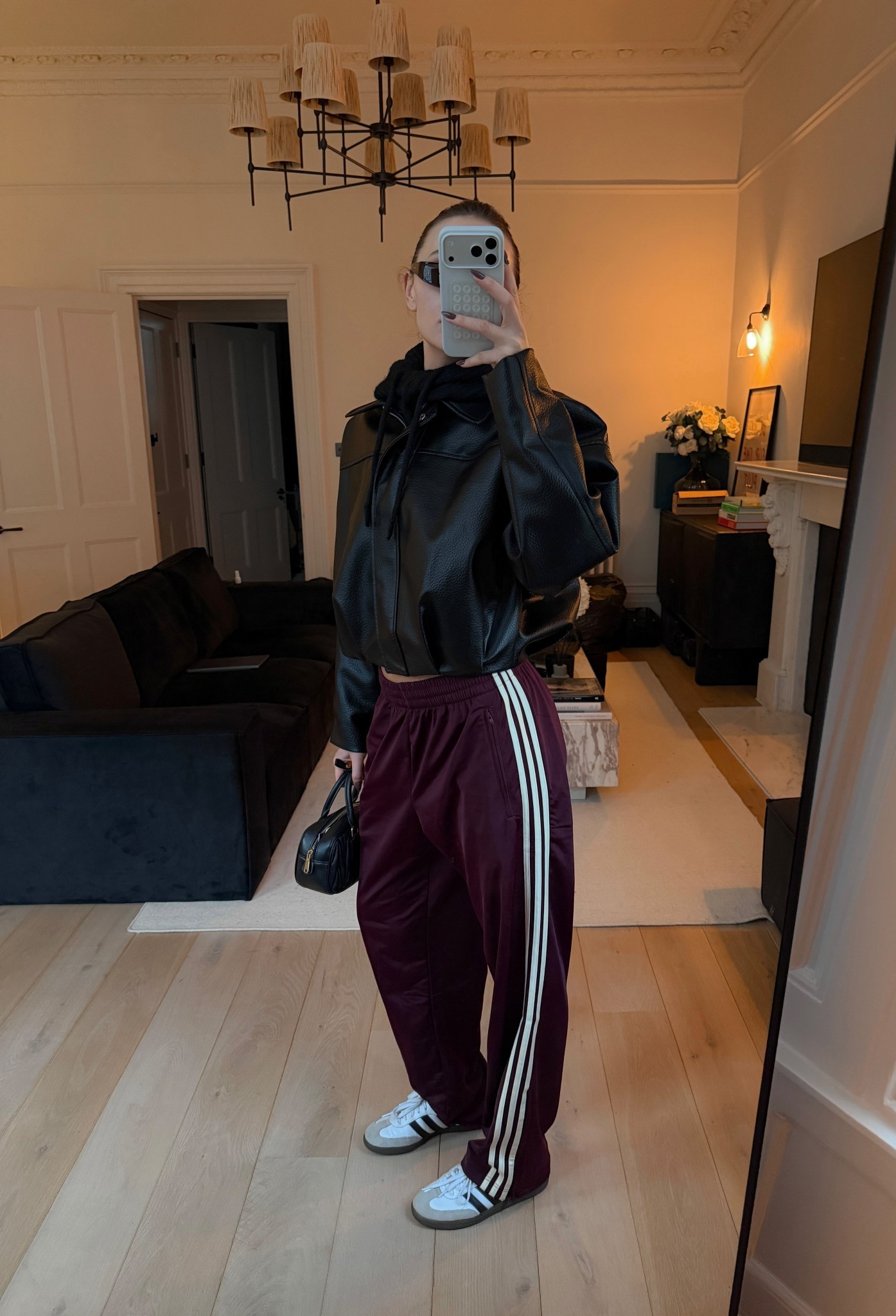 I am wearing a size S in the jacket 🫶🏼