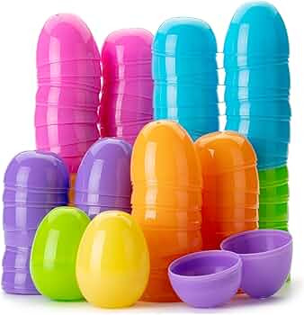 Mr. Pen Fillable Easter Eggs, 2.3 inch, 48 Pack - Plastic, Empty, Bulk | Amazon (US)