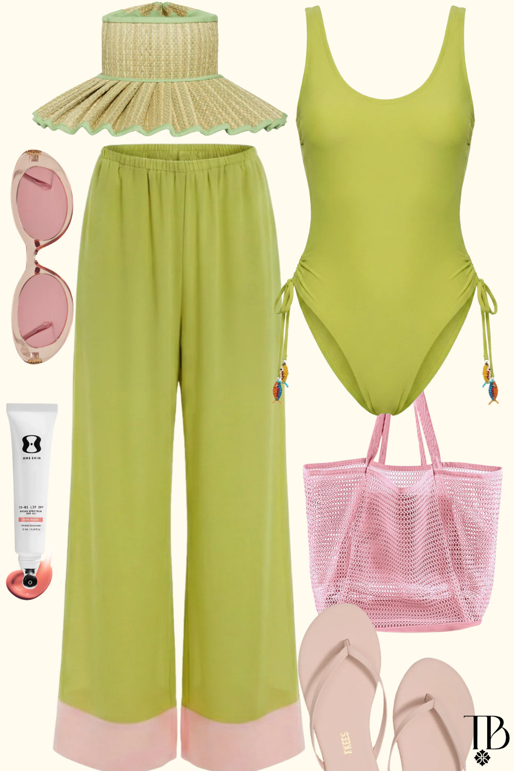 Serving watermelon sugar summer 🍉💚💗 Limey, dreamy, and ready for poolside plans ✨ #LTKsummer #VacationStyle #ResortWear #BeachOutfit #PoolsideStyle 

 