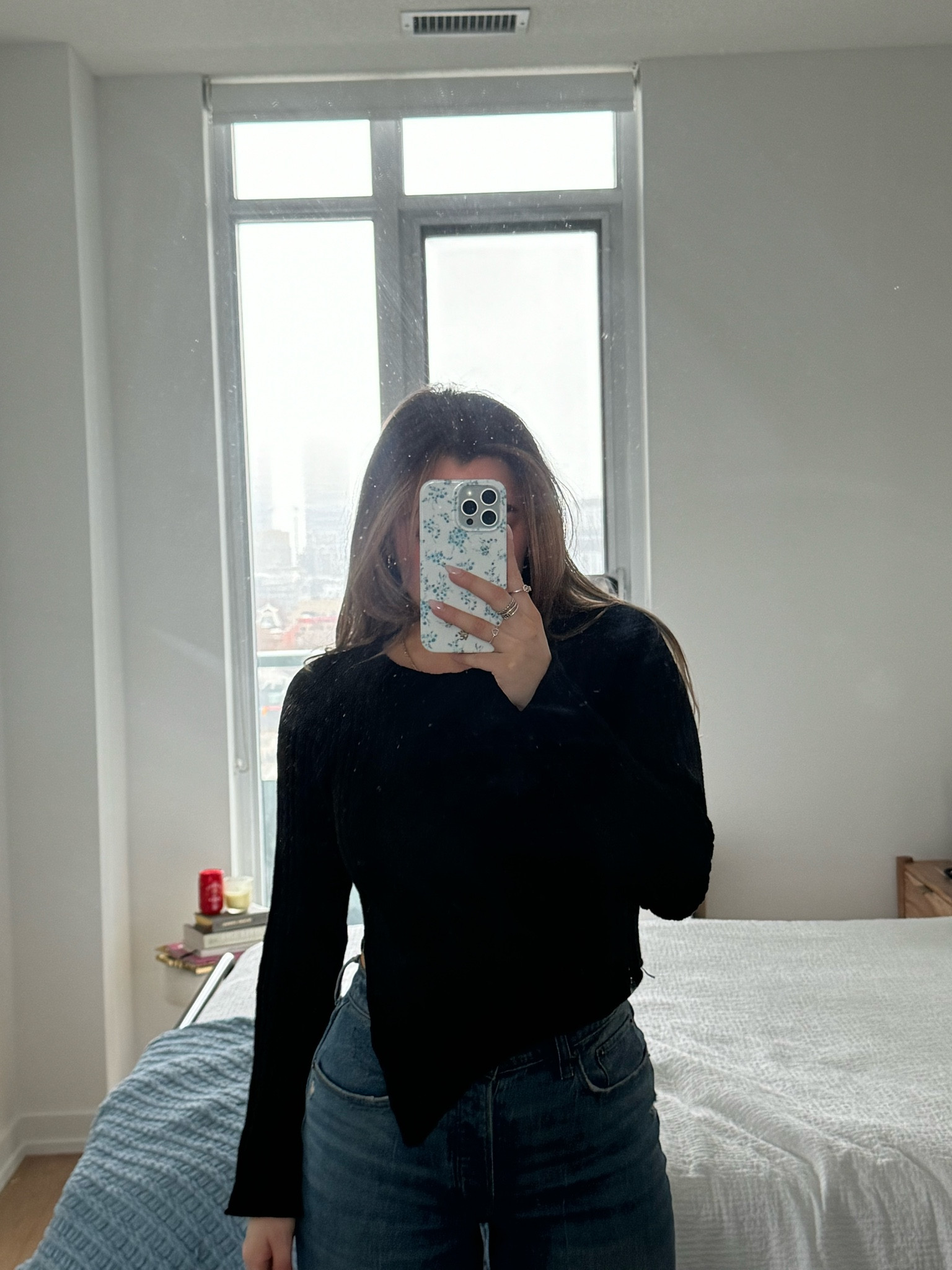 Rib Knit Sweater - Asymmetrical Hem: perfect sweater for fall/winter… Im obsessed🖤

#LTKGiftGuide #LTKMostLoved #LTKstyletip