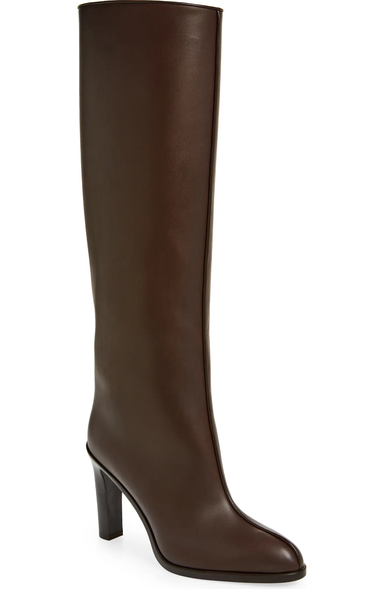 The Row Calfskin Knee High Boot (Women) | Nordstrom | Nordstrom
