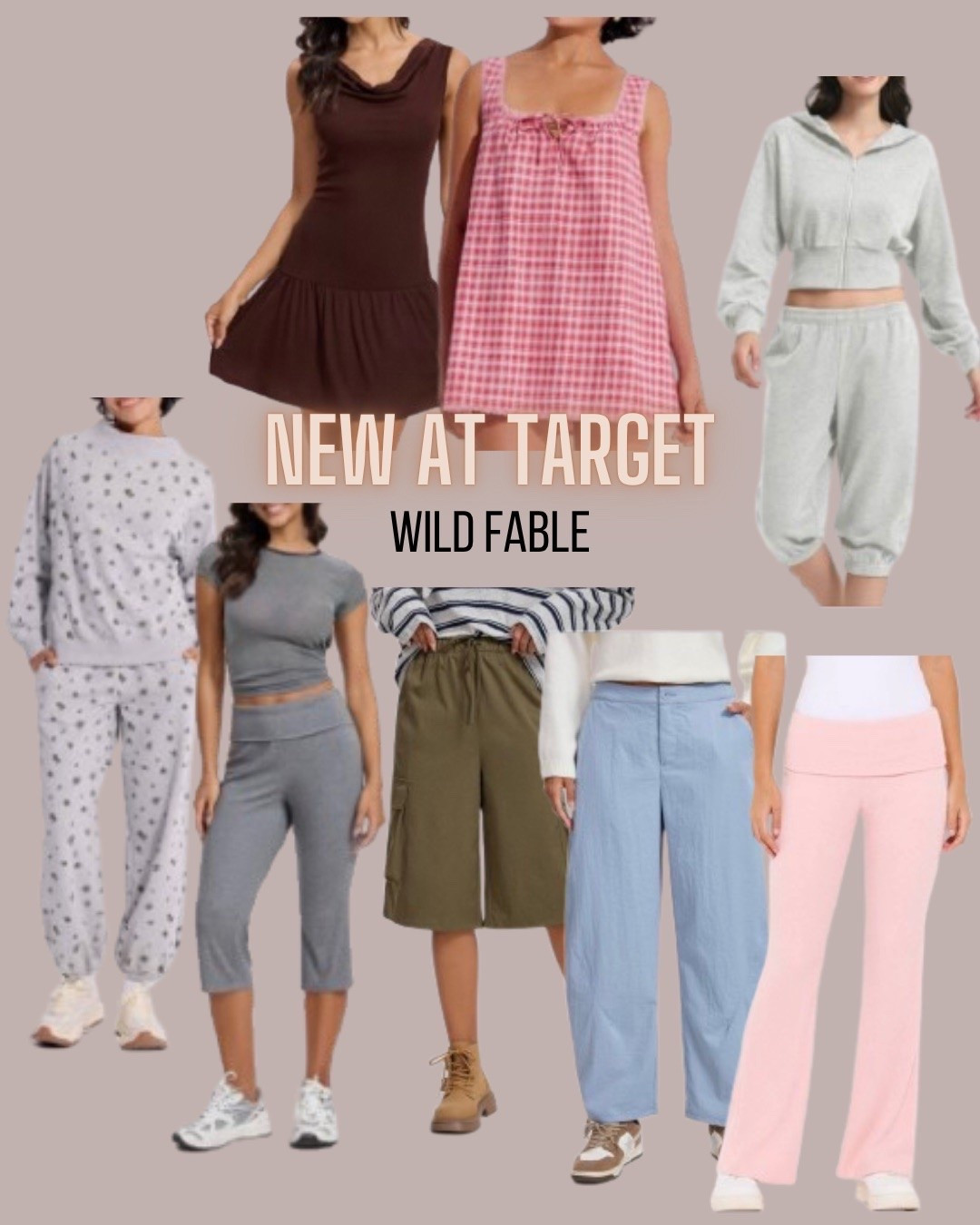 Target style
Matching set
Barrel pants