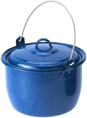 GSI Outdoors 3 qt. Convex Kettle for Soup, Stew, or Water Pot for Camping, Blue | Amazon (US)